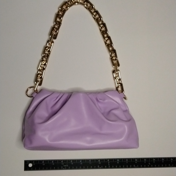 Lilac chain shoulder bag - Picture 4 of 4